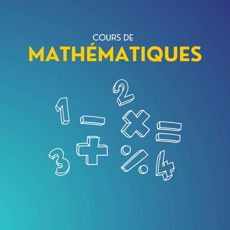 Cours de mathématiques de préparation au concours de médecine