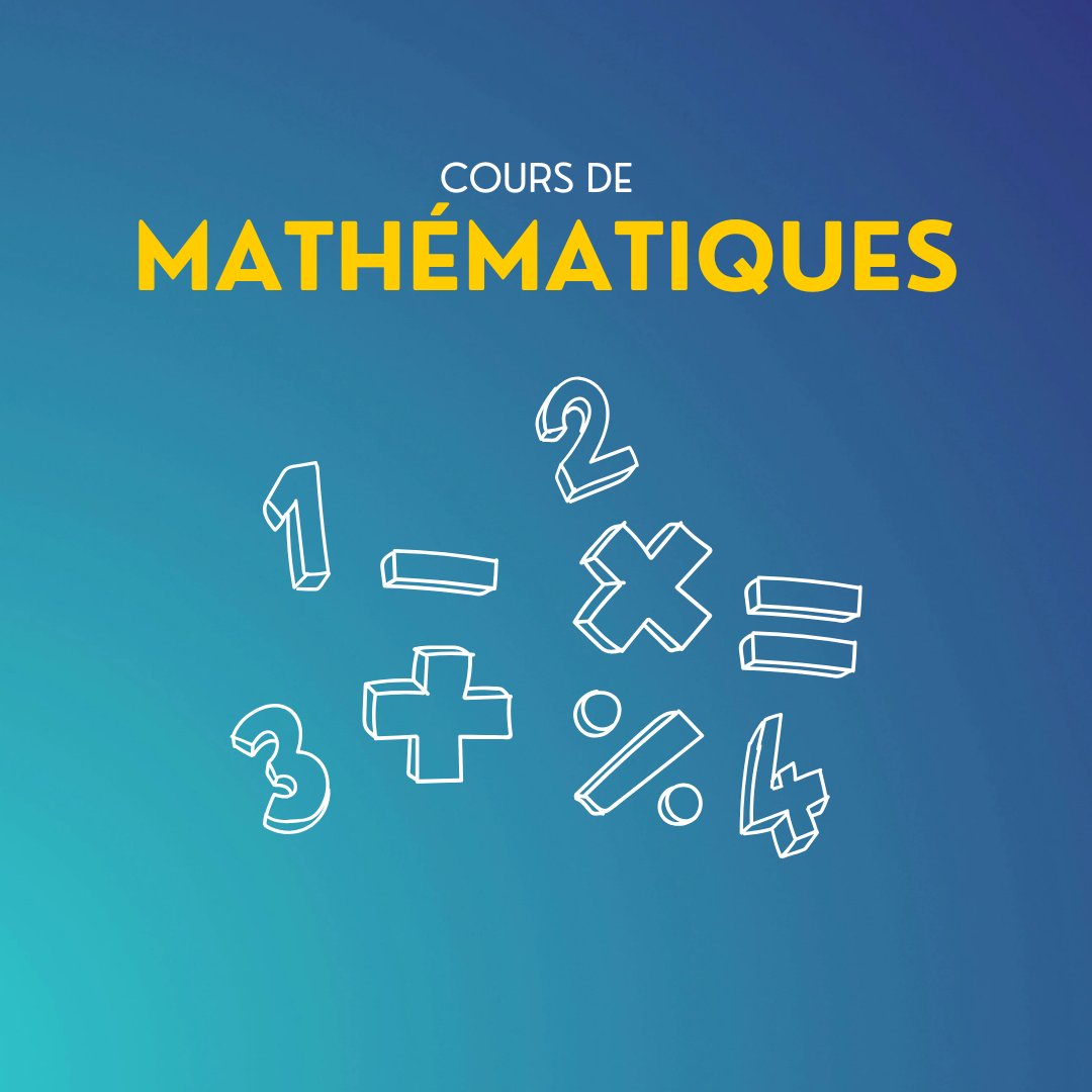 Cours de mathématiques de préparation au concours de médecine
